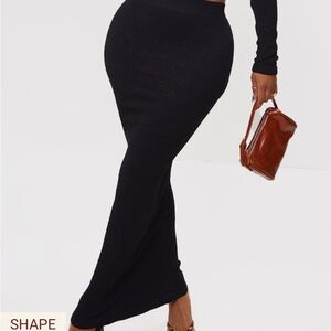 Pretty little things Black Maxi Skirt